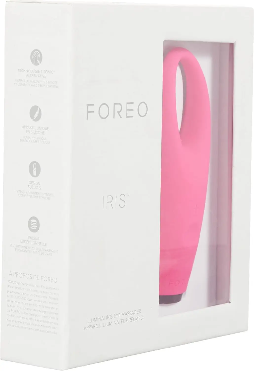 FOREO IRIS Массажер для глаз Средство для удаления темных кругов и средство для удаления мешков с глаз Эспандер против старения Увеличивает впитывание масок для глаз Эссенции | (art.: 3920d24902f30) - 3920d24902f30
