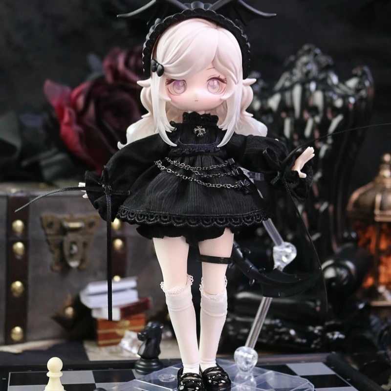 Фото Подлинная слепая коробка серии Lulu Elf Story, 12-точечная кукла Bjd, коллекционные игрушки, милая шарнирная подвижная кукла Lulu Elf, загадочная коробка, подарок №3
