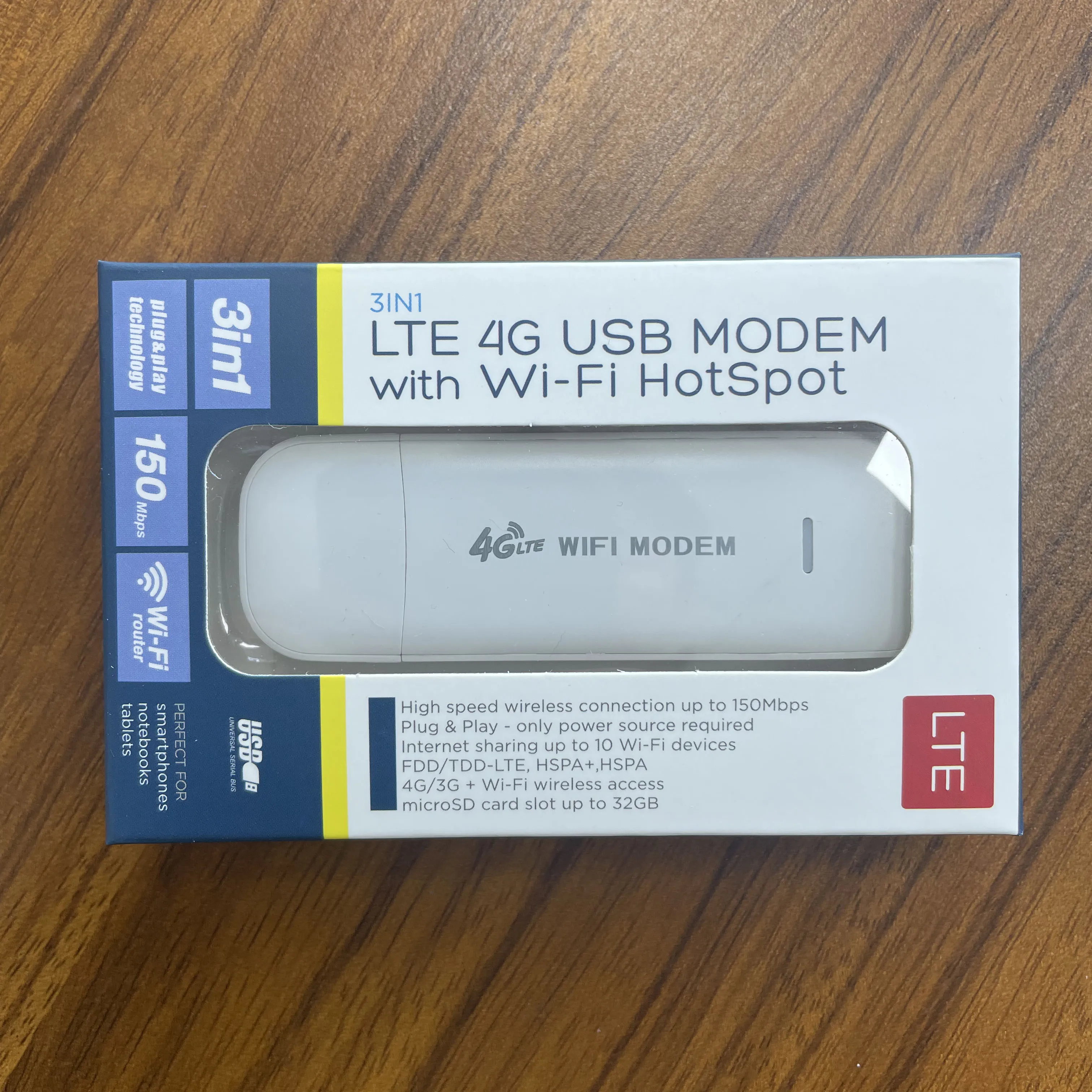 Портативный Wi-Fi USB 4G роутер 150 Мбитс SIM-карта USB 4G модем карманный хот-спот WiFi Dongle B7 B20 диапазон частот для дома и автомобиля (art.: 3920c5f1438b8) - 3920c5f1438b8