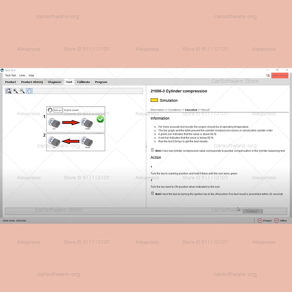 Последний обновленный Vollvo Trucks Diagnostic Software Tech Tool V2.8.150 для премиум-класса Vocom с помощью видео по установке и активации (art.: 3920cf8a5ecd1) - 3920cf8a5ecd1
