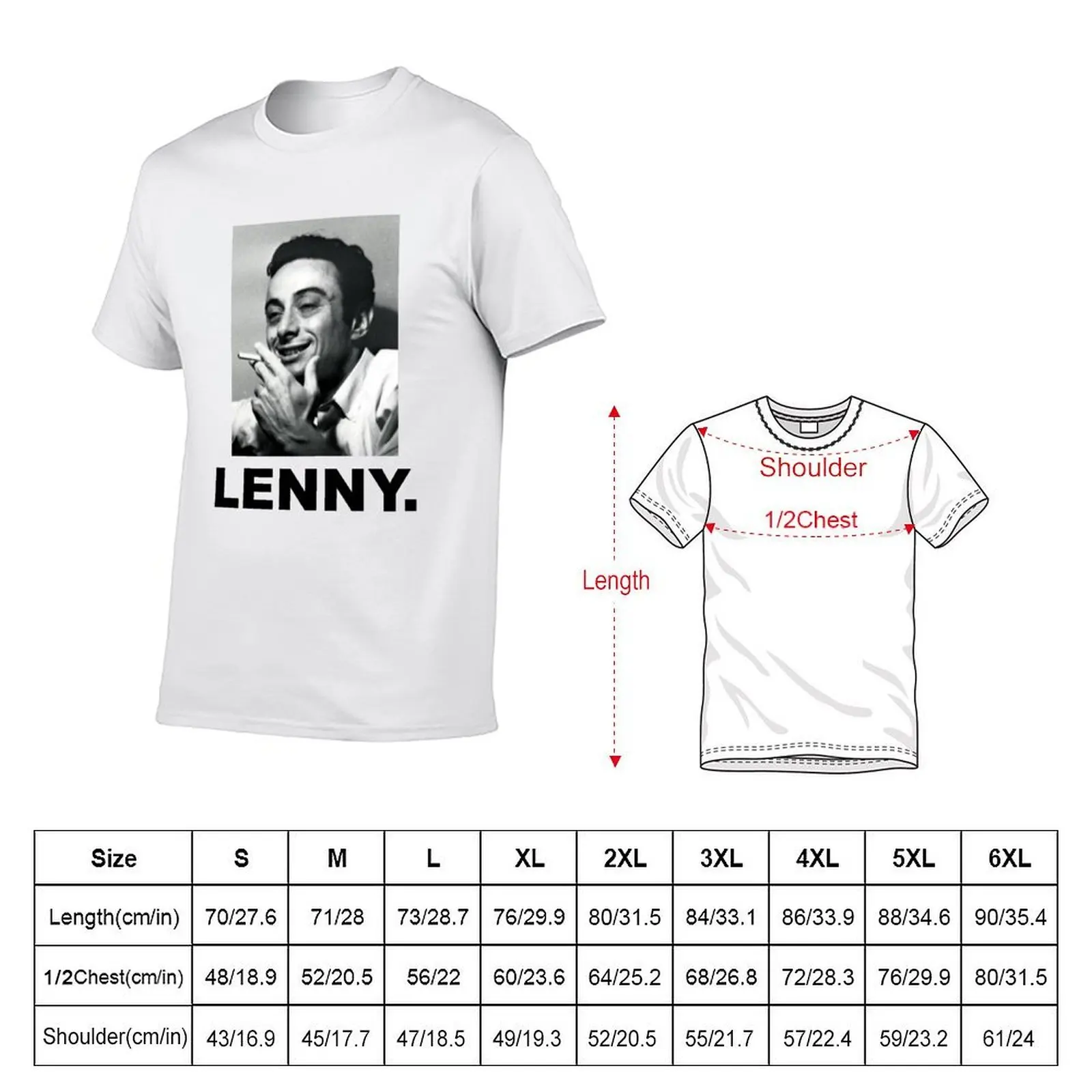 Футболка Lenny Bruce-LENNY' с принтом, мужские хлопковые футболки, мужская футболка из 100% (art.: 3920d176e75de) - 3920d176e75de