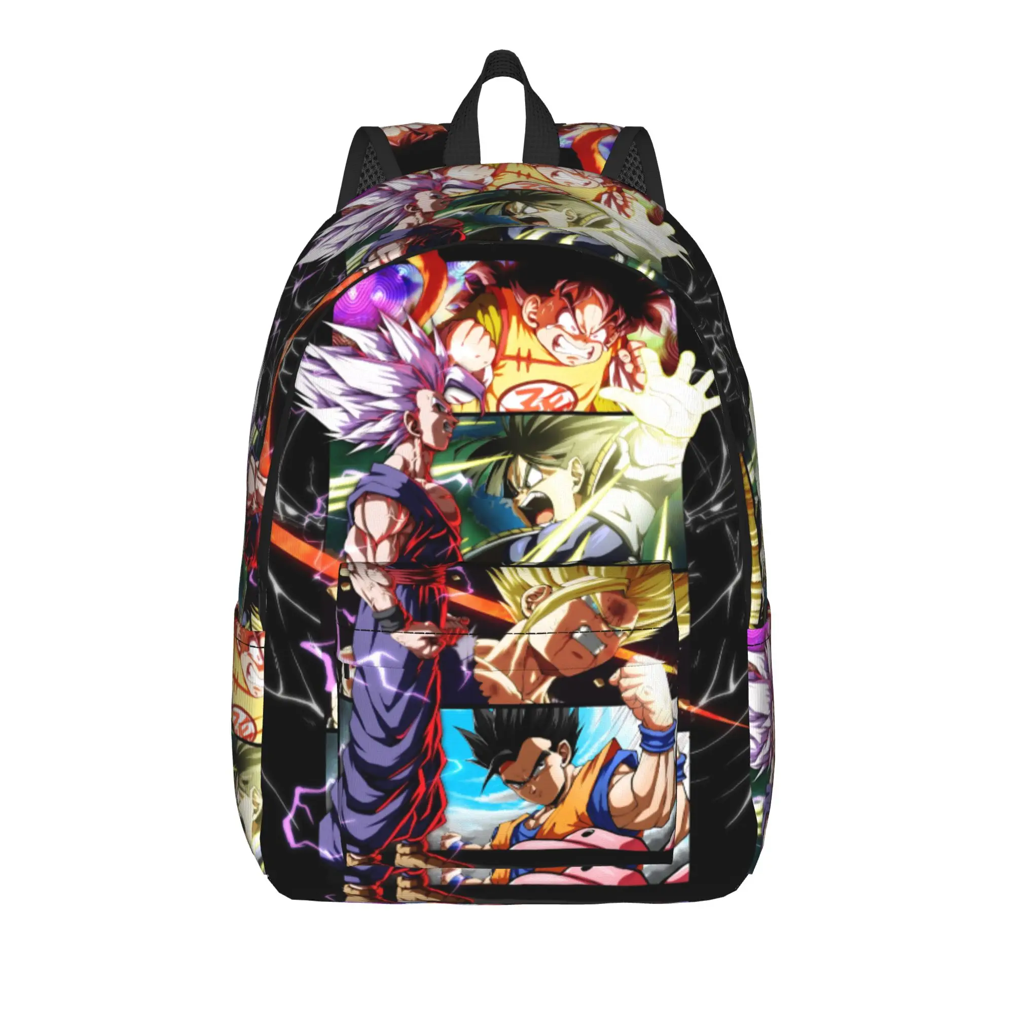 Модный рюкзак Dragon Ball Goku Funko Kawaii для кемпинга с застежкой-молнией