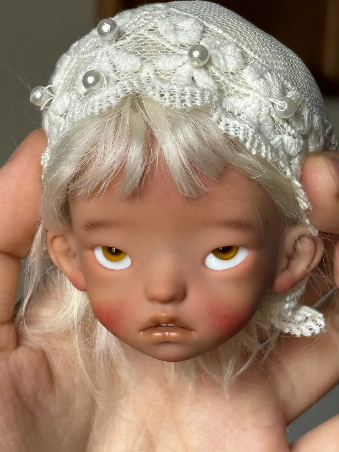 Новая кукла BJD 1/6, голова для макияжа на продажу, одна голова Bailu, милая девушка, мальчик, высококачественная игрушка из смолы, подарок, просто голова