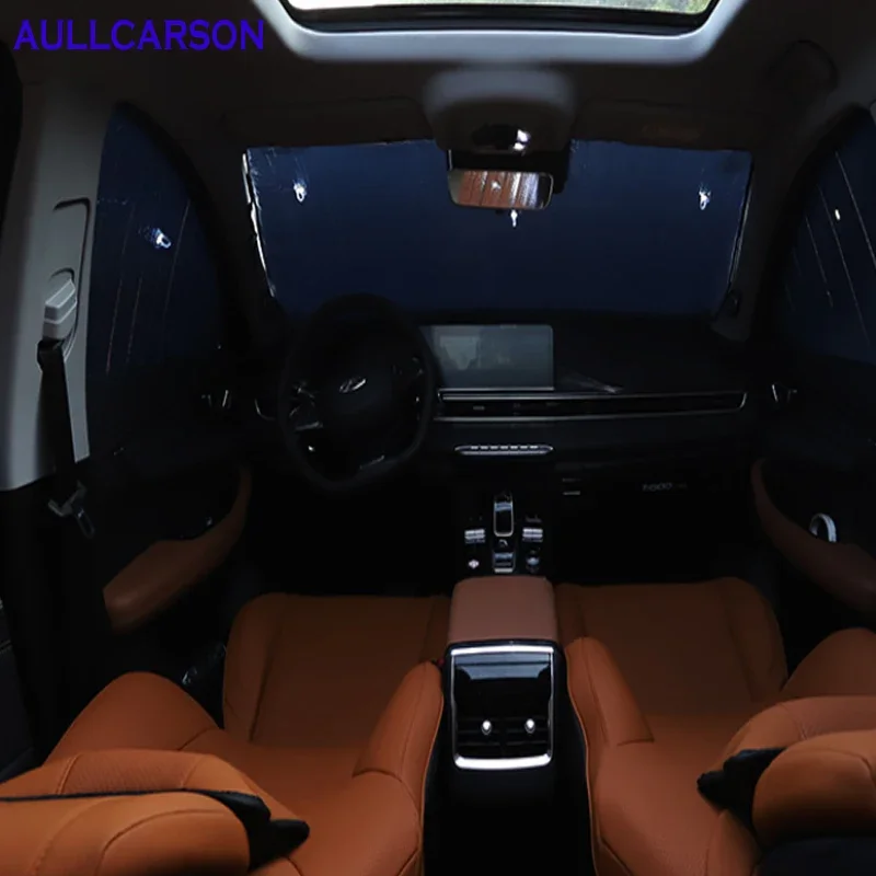 Фото Для Chery Tiggo 7 Pro солнцезащитные козырьки, защита от ультрафиолета, солнцезащитная пленка, козырек, защита переднего лобового стекла, автомобильные аксессуары №5