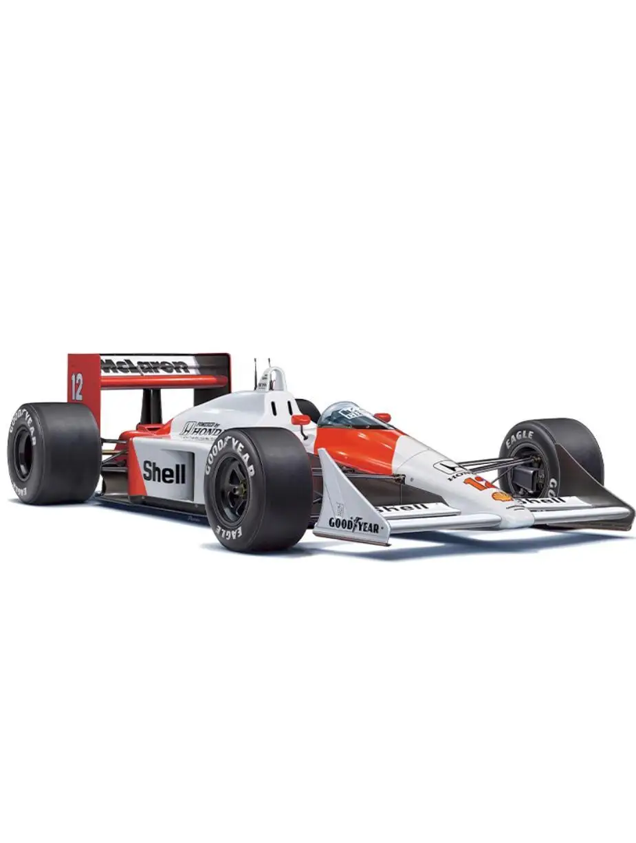 Фото MENG автомобиль для езды на колесах McLAREN MP4/4 1988 дюйма и RS-004 формула гоночного водителя №2