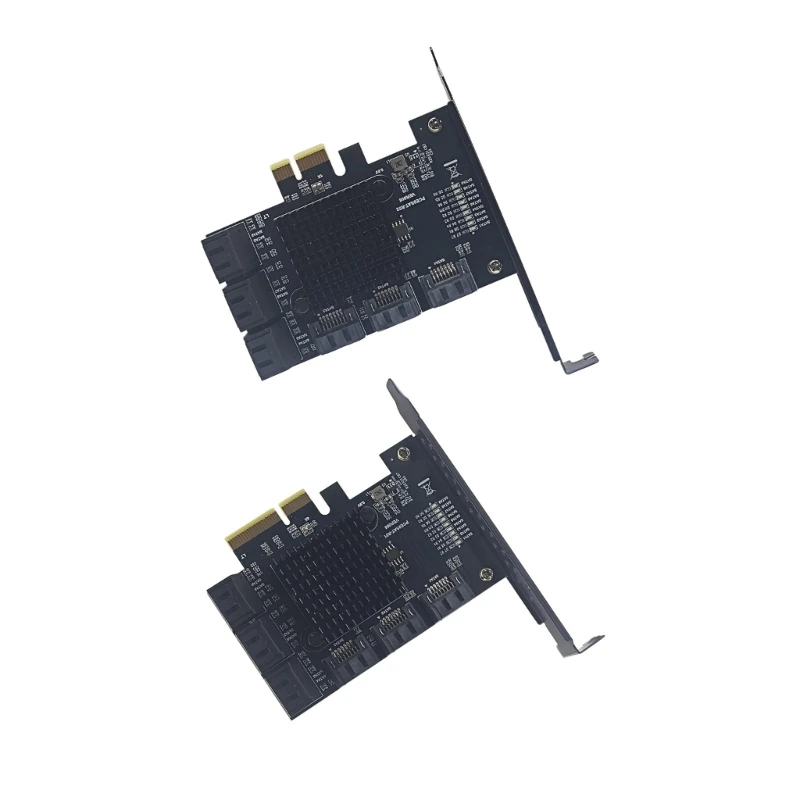 9-портовая карта расширения PCIe с скоростью передачи данных 6,0 Гбит/с и поддержкой горячей замены для настольных ПК N0HC