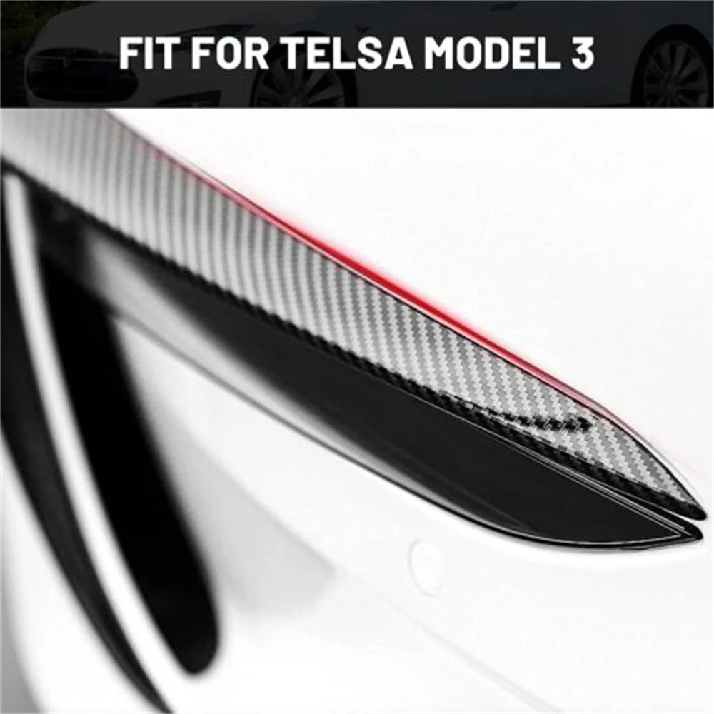 Фото Передняя противотуманная лампа Model3, Обложка для Tesla Model 3 2017-2023, Обложка для передней противотуманной лампы, отделочные детали №3