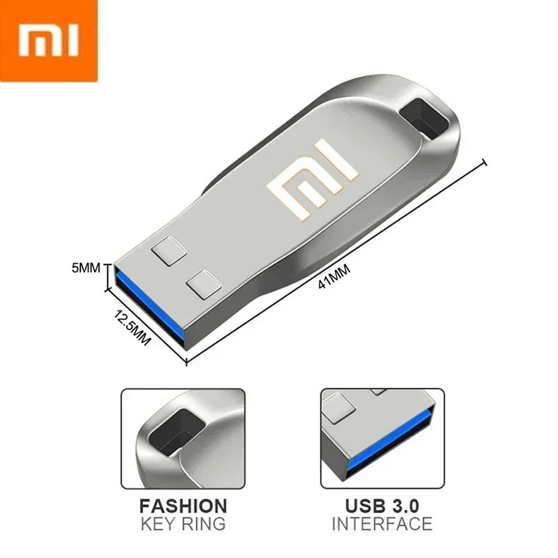 USB-флеш-накопитель Xiaomi 2 ТБ, 3,2 дюйма, Type C, 64128256 ГБ (art.: 3920c907890fd) - 3920c907890fd
