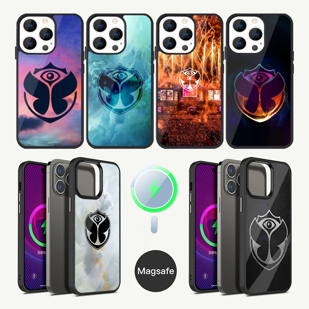 Чехол для телефона Tomorrowlands Music Festival для iPhone 15,14,13,12,11, Plus, Pro, Max Mini Magsafe с магнитной беспроводной зарядкой