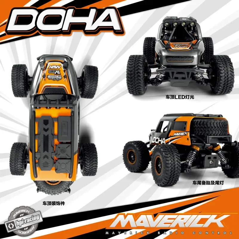 НОВЫЙ HPI Maverick DOHA 120 Mini Desert Card Пульт дистанционного управления с электрической щеткой 4WD (art.: 3920cbcbac400) - 3920cbcbac400