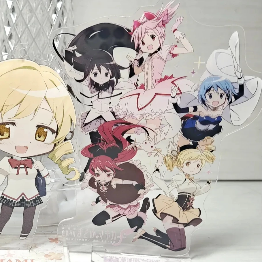 Puella Magi Madoka Magica акриловая подставка Kaname Madoka фигурка Akemi Homura Standee дисплей коллекция аниме товары декор стола подарок