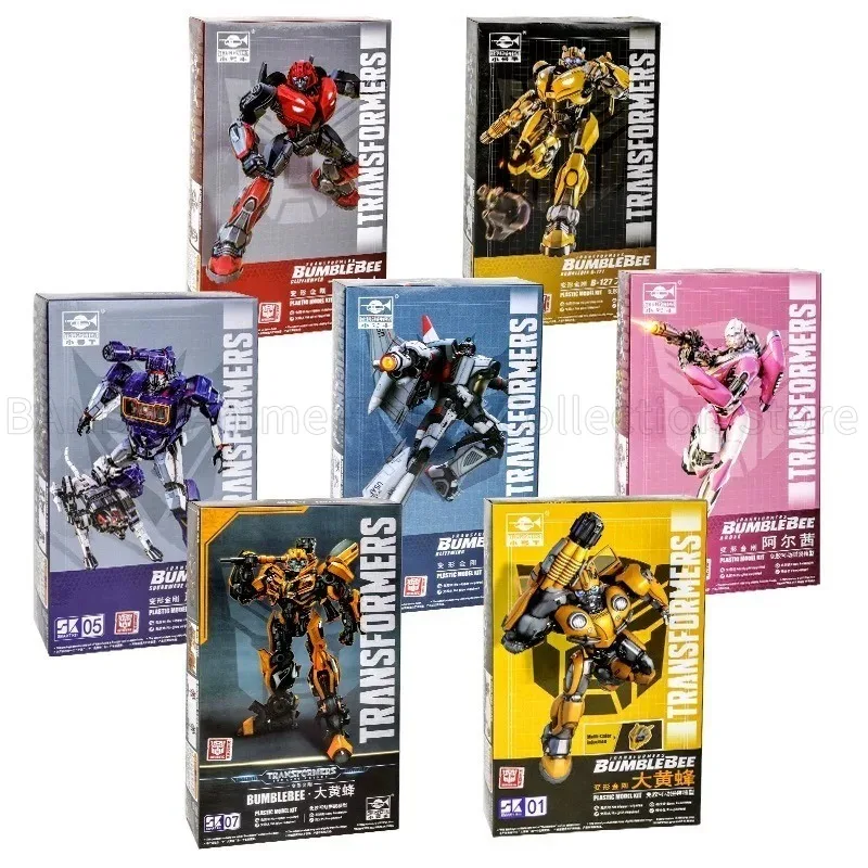 В наличии Trumpeter Трансформеры Анимация Фильмы OPTIMUS PRIME ARCEE WHEELJACK BLITZWING BUMBLEBEE CLIFFJUMPER STARSCREAM