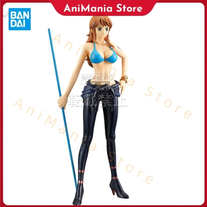 Bandai BANPRESTO ONE PIECE THE GRANDLINE LADY FILM GOLD Nami VOI.1 & Vol.2 Модель Фигурка Коллекция Хобби Игрушка Аниме Приз