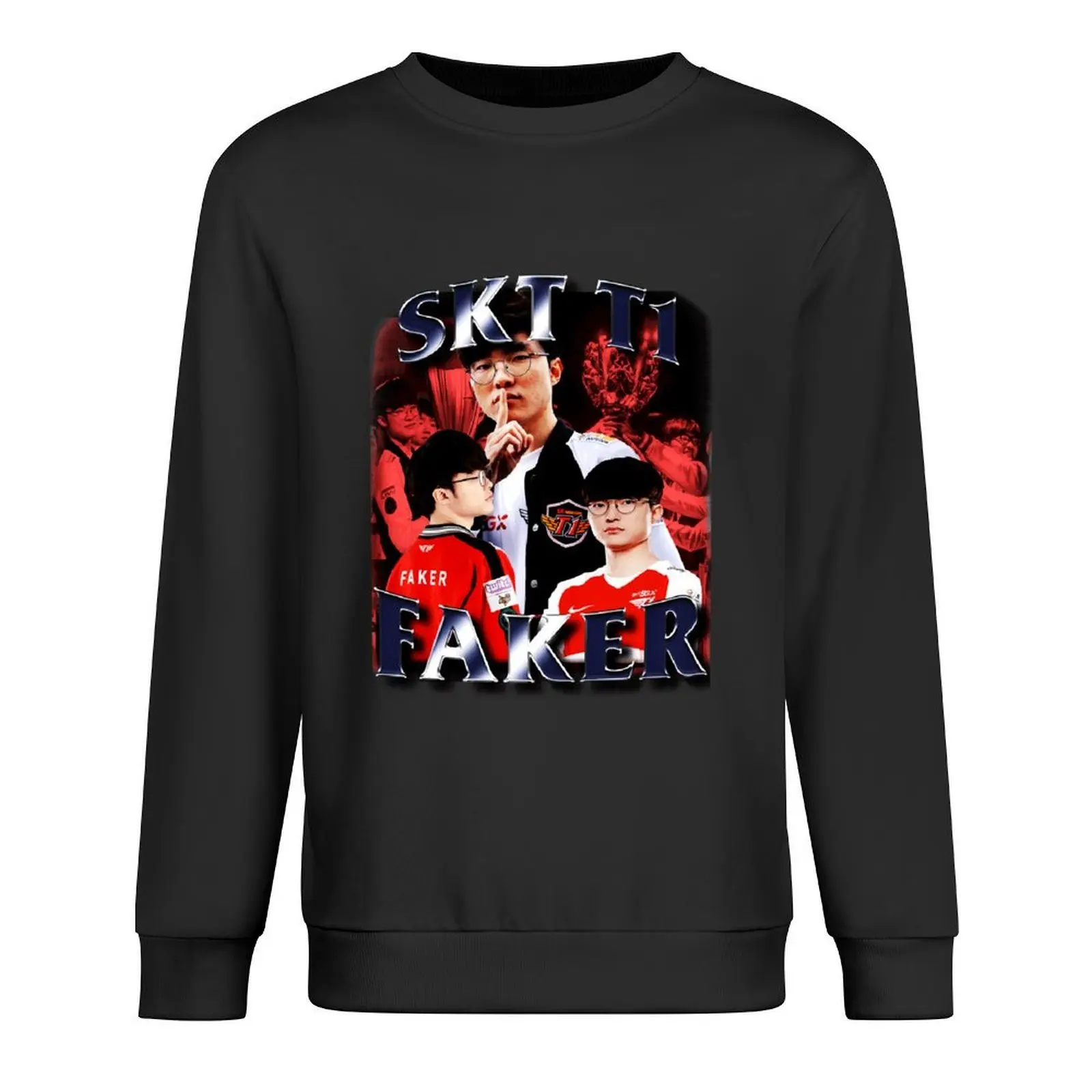SKT T1 Faker Bootleg пуловер корейская одежда мужская дизайнерская одежда японский стиль мужская одежда толстовки мужские