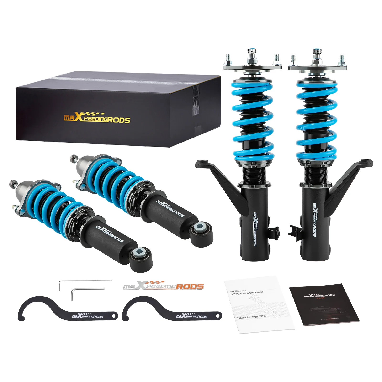 MaXpeedingrods T6 койловеры подвески 24-позиционный демпфер для Honda Acura RSX 2002-06 амортизирующая пружинная стойка
