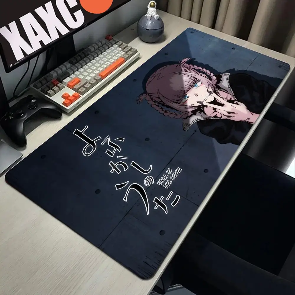 Популярный коврик для мыши в стиле аниме C _ Call of the N _ night, аксессуары для ПК, настольный защитный коврик, декоративный коврик для клавиатуры, большой коврик для геймеров