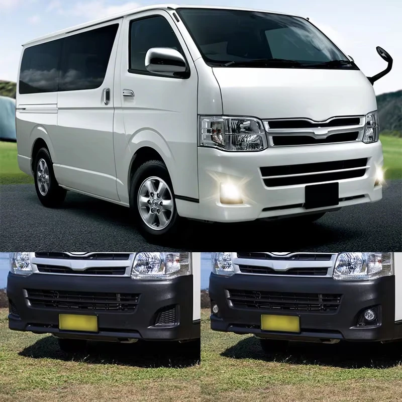 Светодиодные противотуманные фары DRL для Toyota Hiace 2012-2013, для Toyota Quantam 2012-2013, фары, противотуманные фары, автомобильные аксессуары 12 В (art.: 3920cb44632e3) - 3920cb44632e3