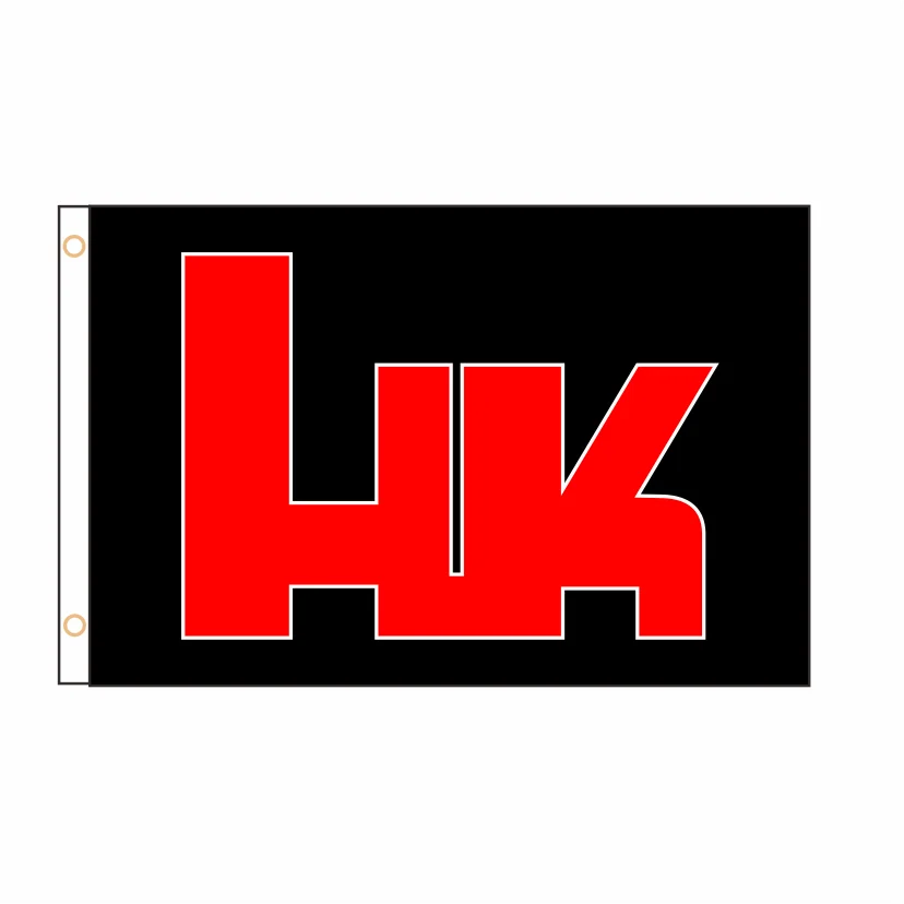 Фото Флаг-баннер с огненным оружием Heckler Koch 2 фута * 3 фута 3 фута * 5 футов QZ-241 №3