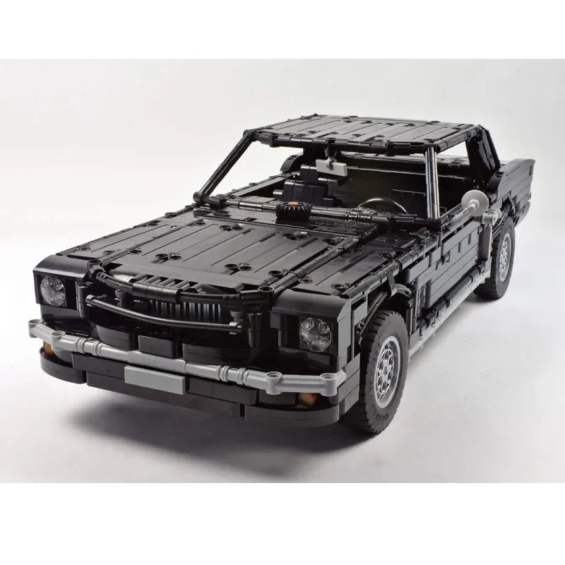 Фото MOC-47038 Черный Классический 90-х Культовый Спортивный Гоночный Автомобиль Строительный Блок Модель2544Детали MOC Творческий Мальчик Детская Игрушка Подарок На День Рождения №4