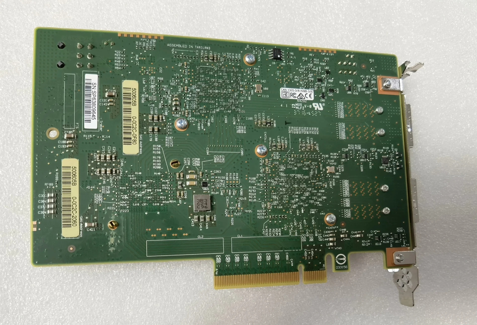 Подержанная карта известного бренда 9300-16e 12GS, четырехпортовая карта 864 (art.: 3920d07432afc) - 3920d07432afc