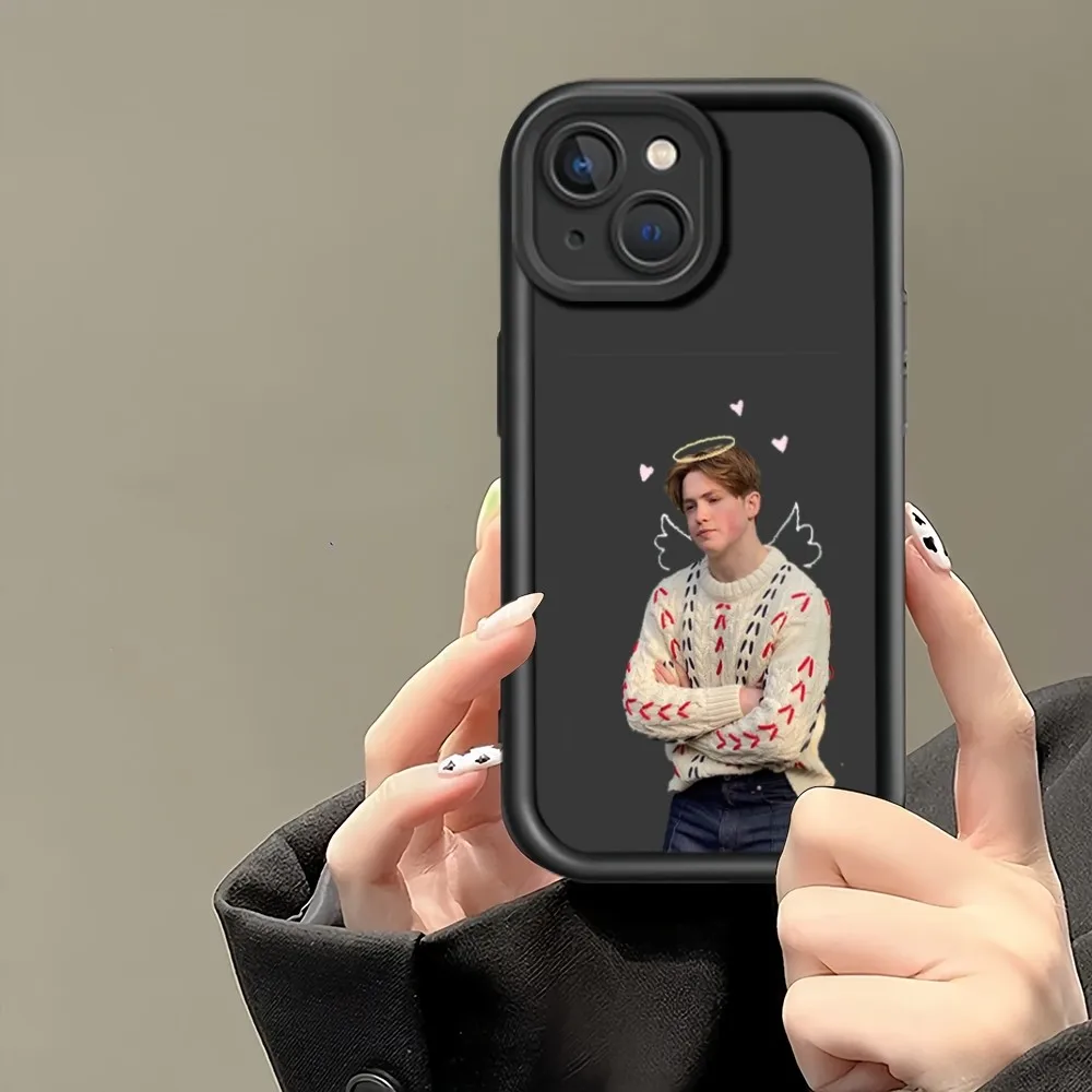 Фото Чехол для телефона K-Kit C-наклейка для iPhone 15 11 12 13 14 Pro Max модный ударопрочный чехол с допамином №3