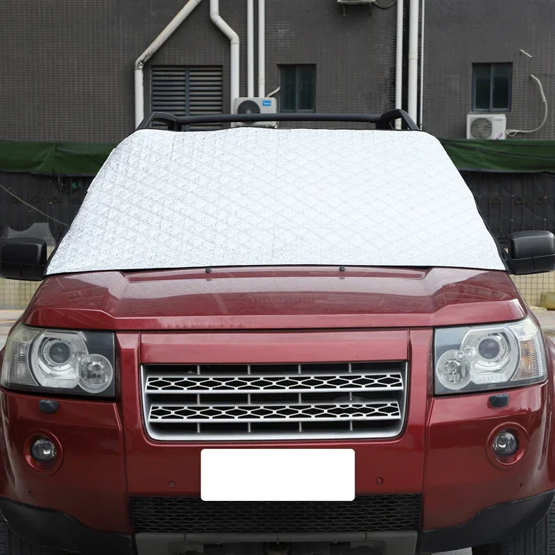 Для Land Rover Freelander 2 2007-2012 лобовое стекло автомобиля, снег, антиморозный чехол, ветрозащитный зимний лед, снежный щиток, накладка, автомобильные аксессуары