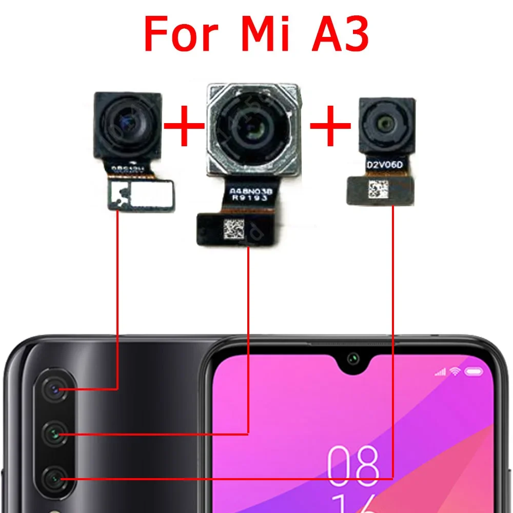 Фото Задняя камера для Xiaomi Mi A1 5X A2 Lite 6X A3 Max 2 Mix 2S 3 модуль камеры задний вид запасные части №5