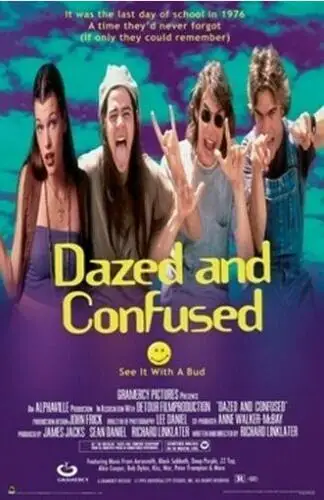 DAZED AND спутанный фильм шелк фотокартина 24x36 дюймов