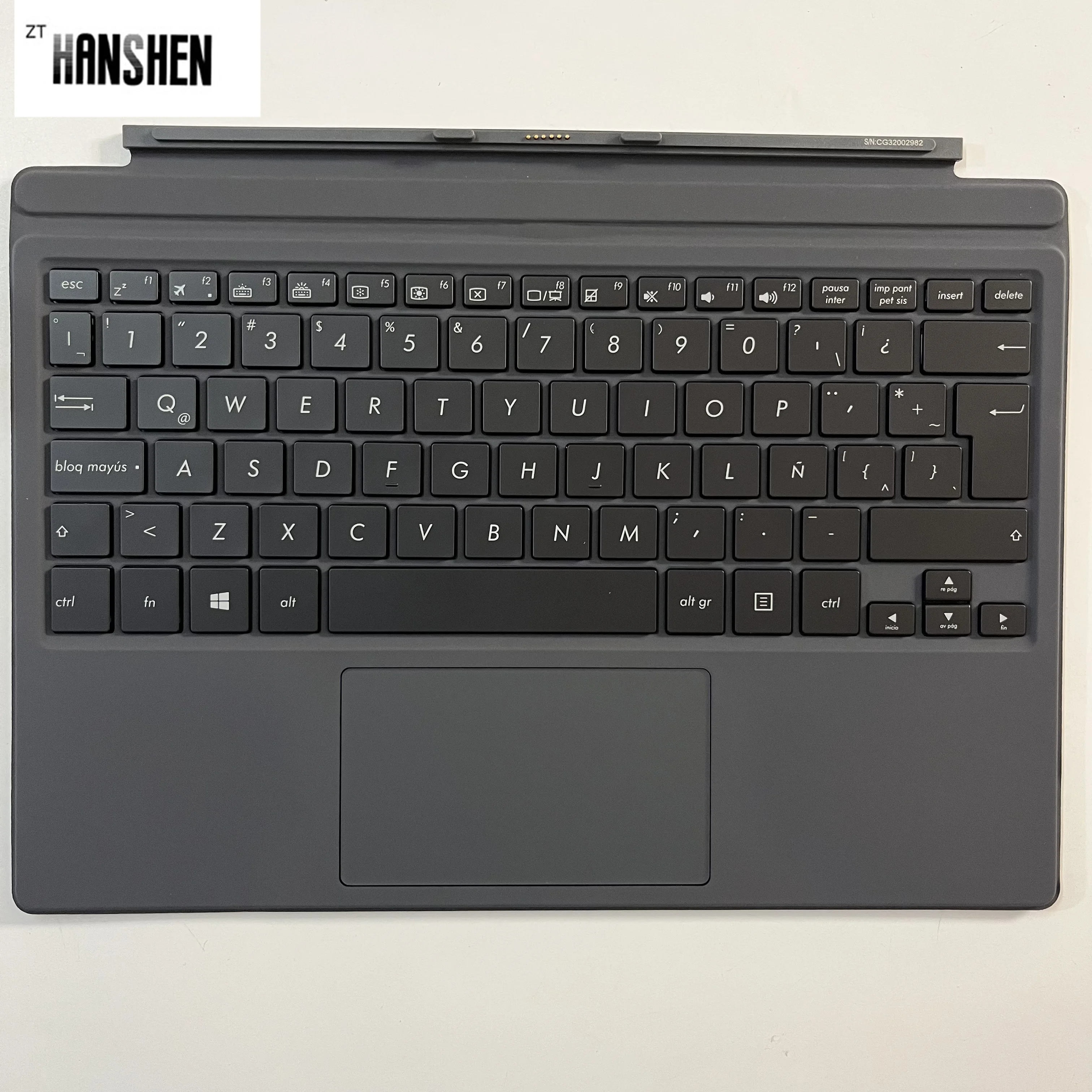 HANSHEN LA AR FR IT RU US для ASUS Transformer Pro T304UA T304U T304 английская Мобильная док-станция с сенсорной панелью и упором для Клавиатуры Запчасти для ПК