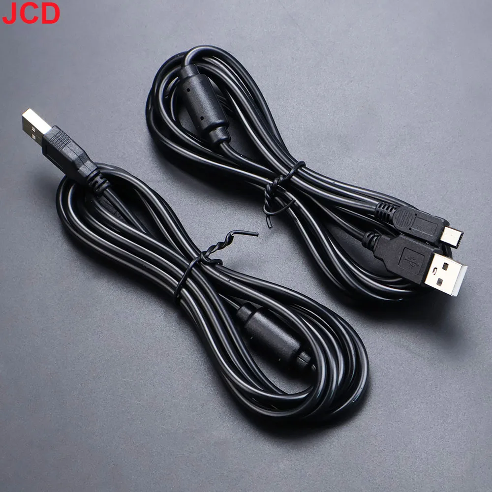 Фото JCD 1 шт. для PS3 1,8 м USB-кабель для зарядки для So-ny PS3, беспроводные контроллеры игровой консоли, шнур для зарядки, провод с магнитным кольцом №3