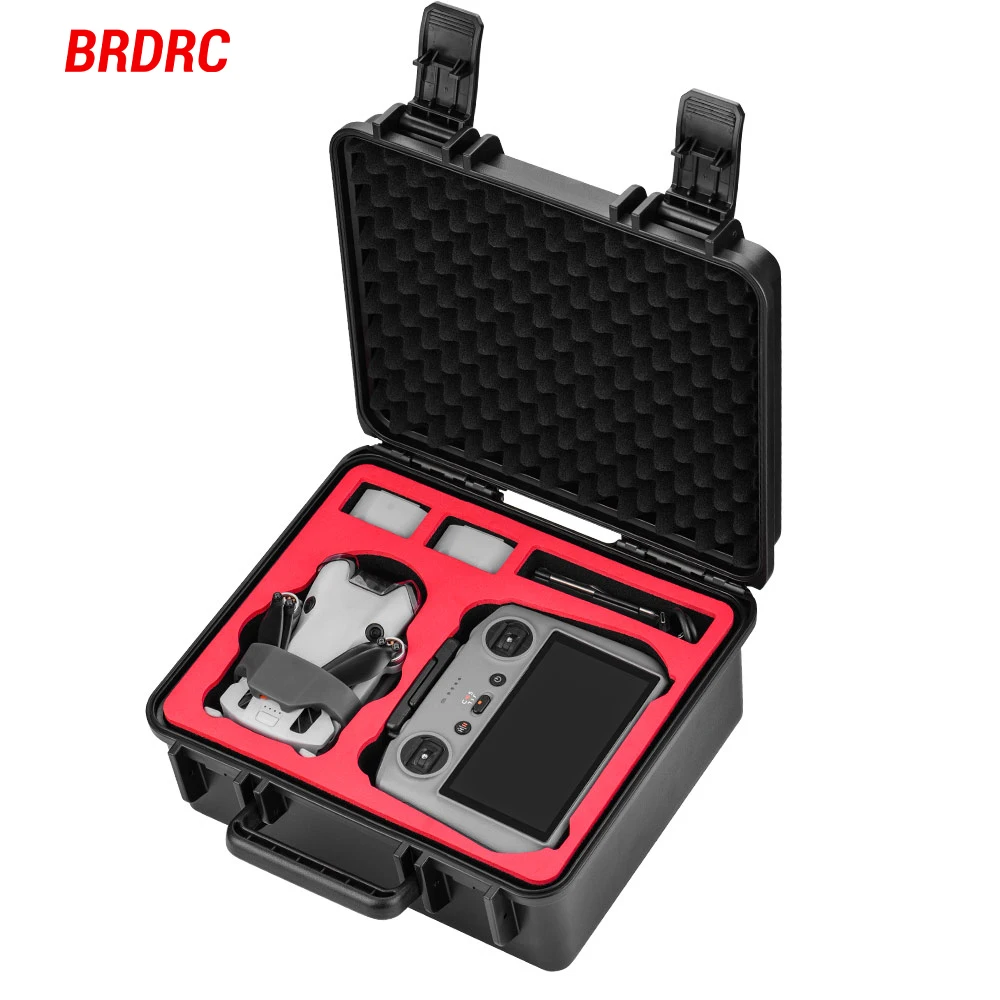 Водонепроницаемая коробка для DJI Mini 4 Pro Drone, Взрывозащищенная дорожная сумка для радиоуправляемых моделей