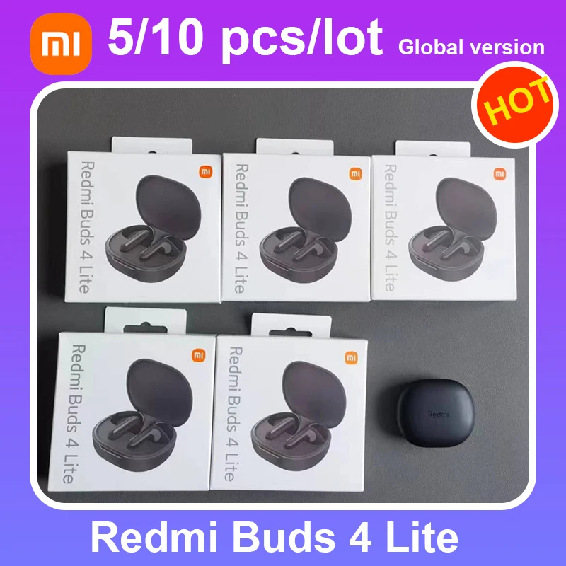 Глобальная версия Xiaomi Redmi Buds 4 Lite Bluetooth-наушники с длительным сроком службы батареи