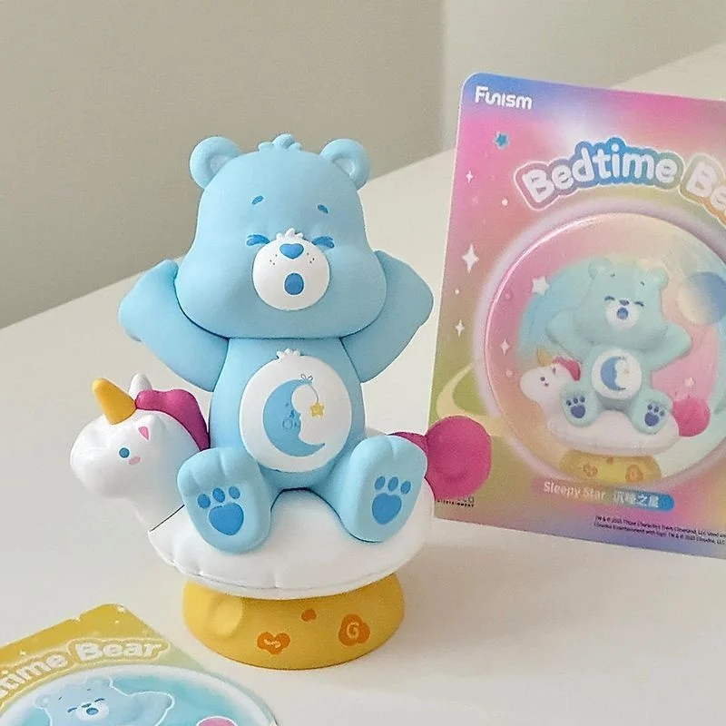 Фото В наличии Miniso Care Bears Healing Planet Series слепая коробка Mystery Box Caixa Sorpresa аниме фигурки коллекция подарки игрушки №4