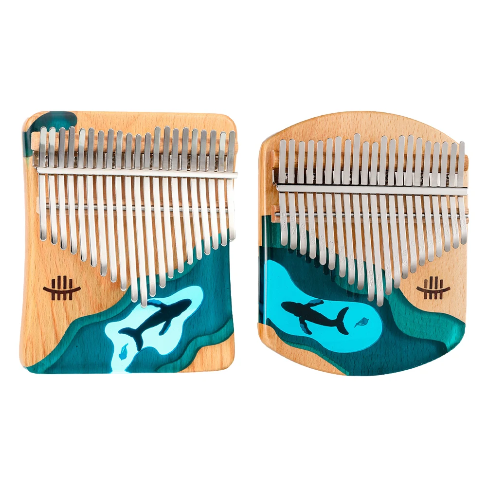 21 клавиша Kalimba палец большой палец Пианино музыкальный инструмент подарок с тюнером сумка для молотка твердый деревянный набор Kalimba для представлений Вечерние