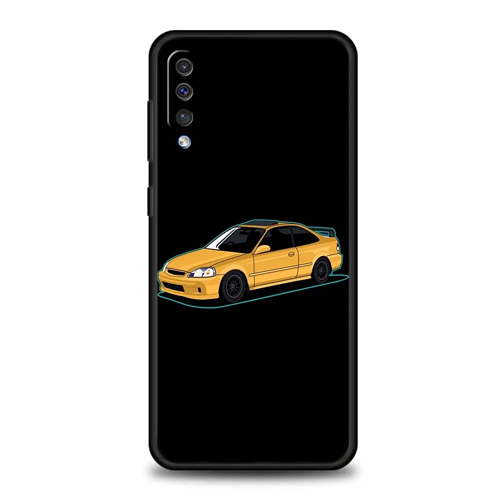 Чехол для Samsung A24, A12, A14, A32, A50, A70, A20E, A20S, A10S, A22, A40, A34, A54, A42, A52, 5G, A02S, A04s, чехол для JDM, тип R, Civic, спортивный автомобиль (art.: 3920c7a518ed5) - 3920c7a518ed5