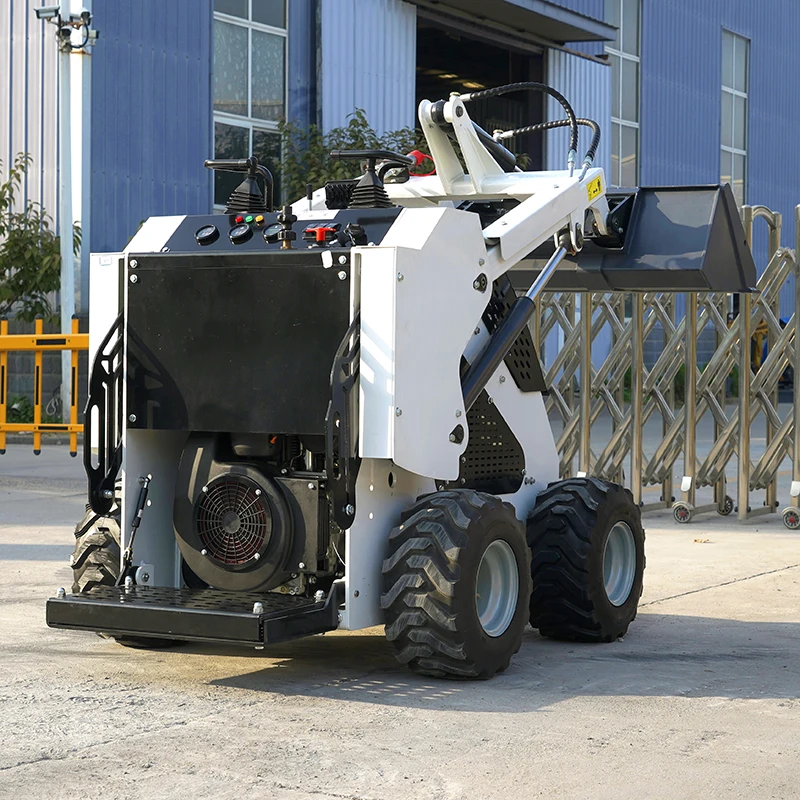 CE Diesel Mini Track Slip Рулевой погрузчик Гидравлический привод скольжения рулевого управления с резиновыми гусеницами и аксессуарами (art.: 3920d23bd3c9f) - 3920d23bd3c9f