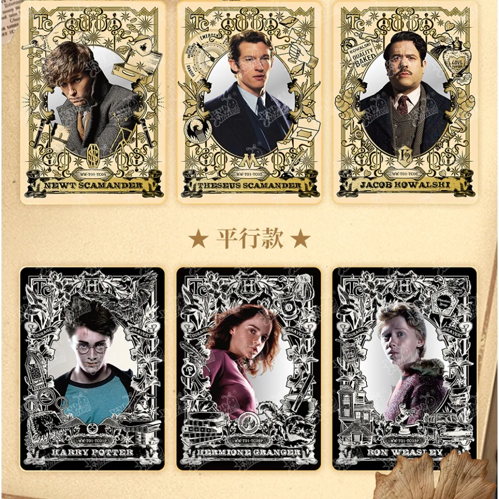 Фото Подлинные коллекционные карты Kayou Harry Potter Severus Snape Draco Malfoy, изысканные и креативные периферийные устройства для фильмов, карты, игрушки, подарки №4