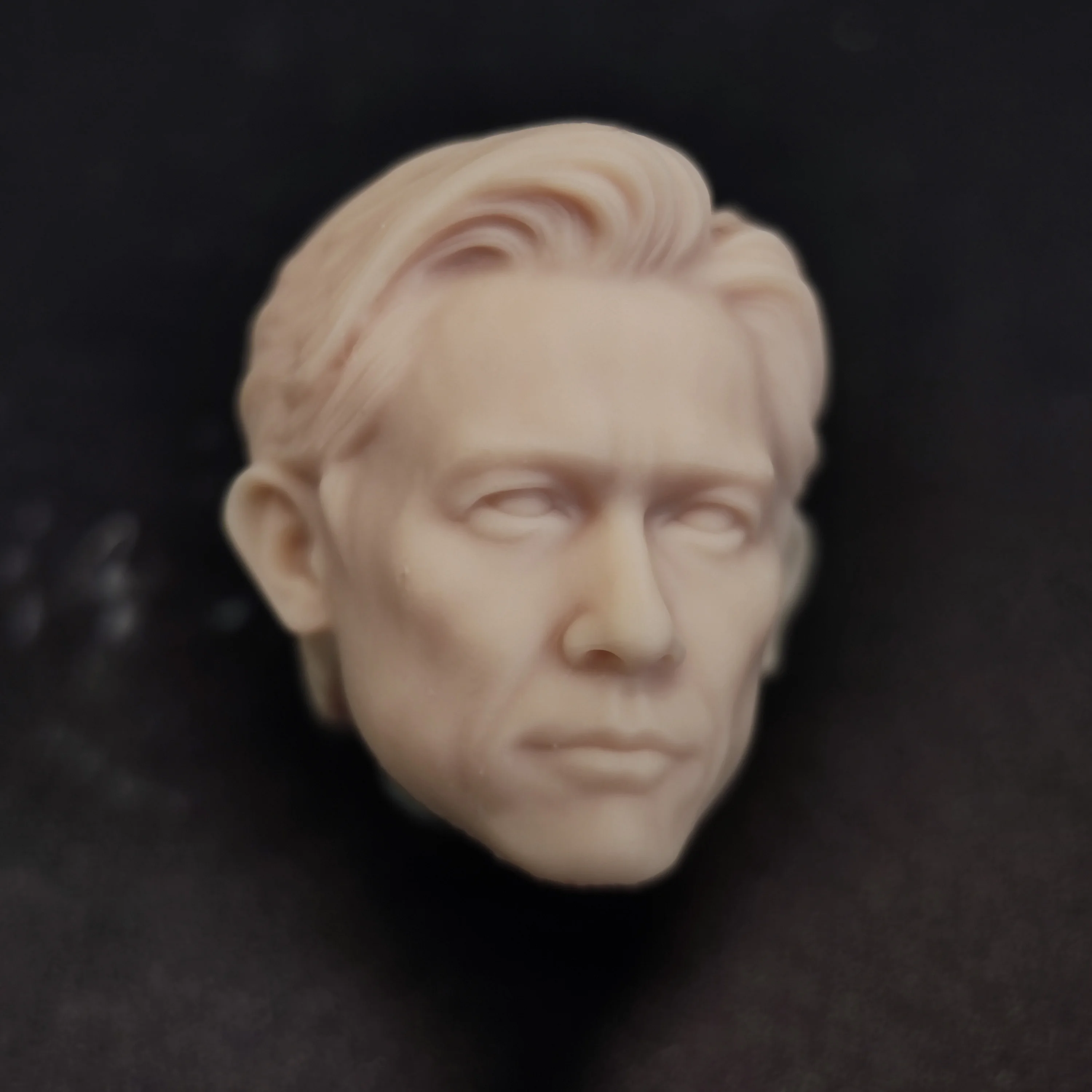 Фото HL1865 DIY индивидуальный масштаб 1/18 1/12 1/10 неокрашенная голова для 3,75 