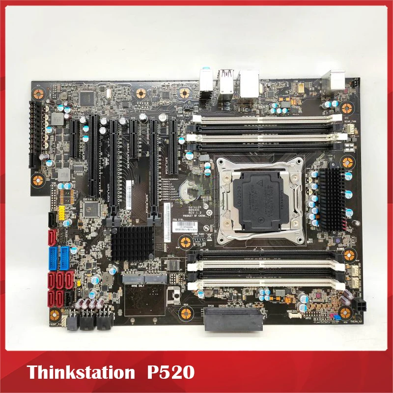 Оригинальная материнская плата для рабочей станции Thinkstation P520 X299 00FC986 00FC987, отличное качество