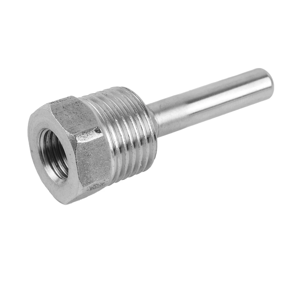 Фото 1 шт. Thermowell 304 Нержавеющая сталь BSP(G) Тип 1/2 