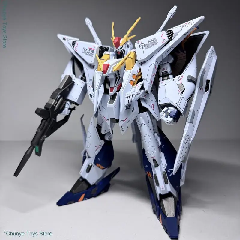Фото Jujiang 1/144 Rx-105 Xi Сборка Модель Комплект Аниме Фигурка Робот Коллекционная Пластиковая Модель Передвижные Игрушки Подарки для Фанатов №4
