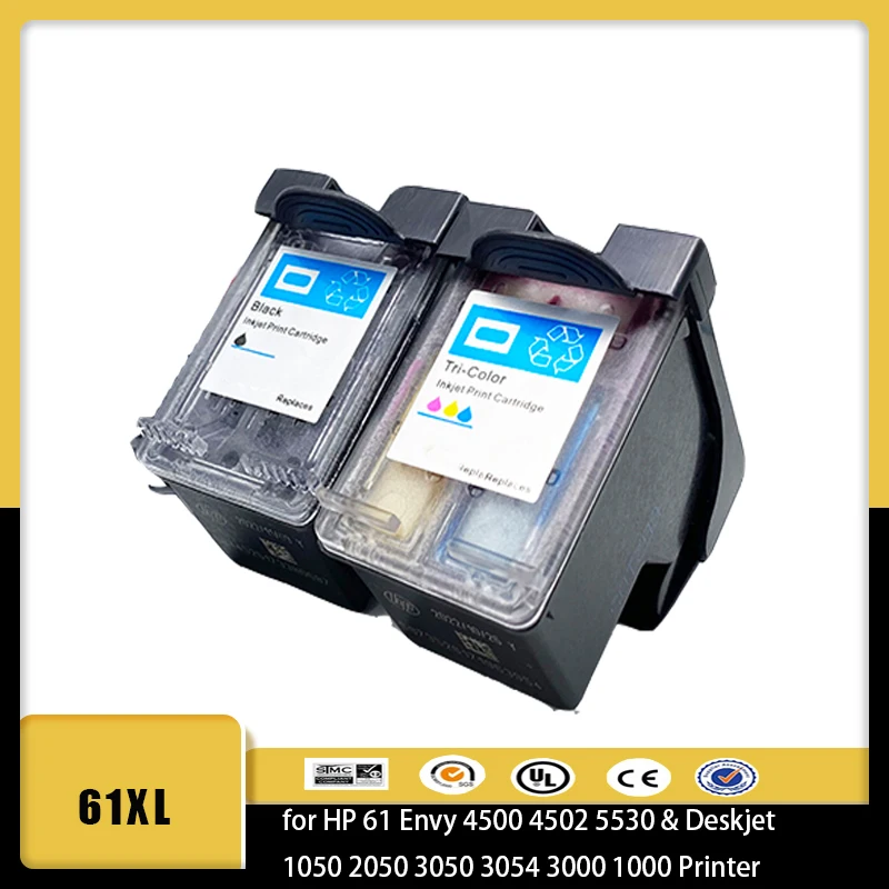 Совместимый картридж HP 61XL для принтера HP61 HP 61 Envy 4500 4502 5530 и Deskjet 1050 2050 3050 3054 3000 1000