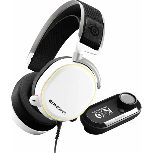 Игровая гарнитура SteelSeries Arctis Pro + GameDAC Hi-Res, белая