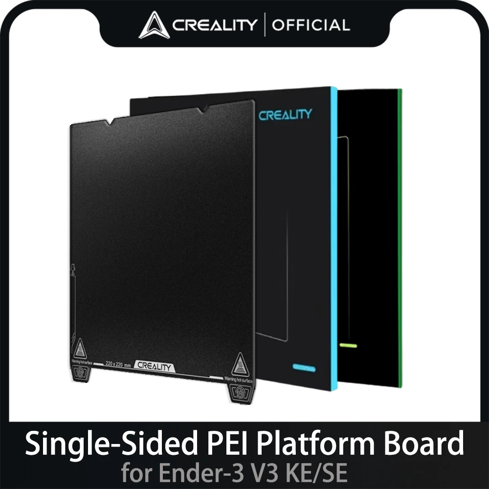 Односторонняя плата платформы Creality PEI Ender3 V3 SE/KE/CR-10 SE/Ender 3 S1/Ender3 S1 PRO/Ender3 V2 NEO/Ender 5 S1, объединительная пластина