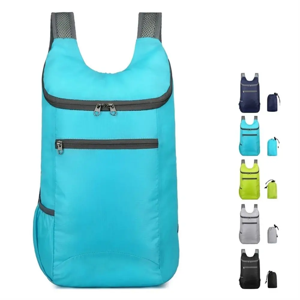 Водонепроницаемый складной рюкзак Daypack Сверхлегкий складной компактный рюкзак 15 л дорожный рюкзак для пеших прогулок и езды на велосипеде