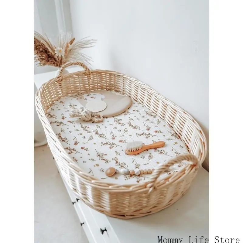 Фото Baby Fitted Bassinet Sheet Lete Newbor №5