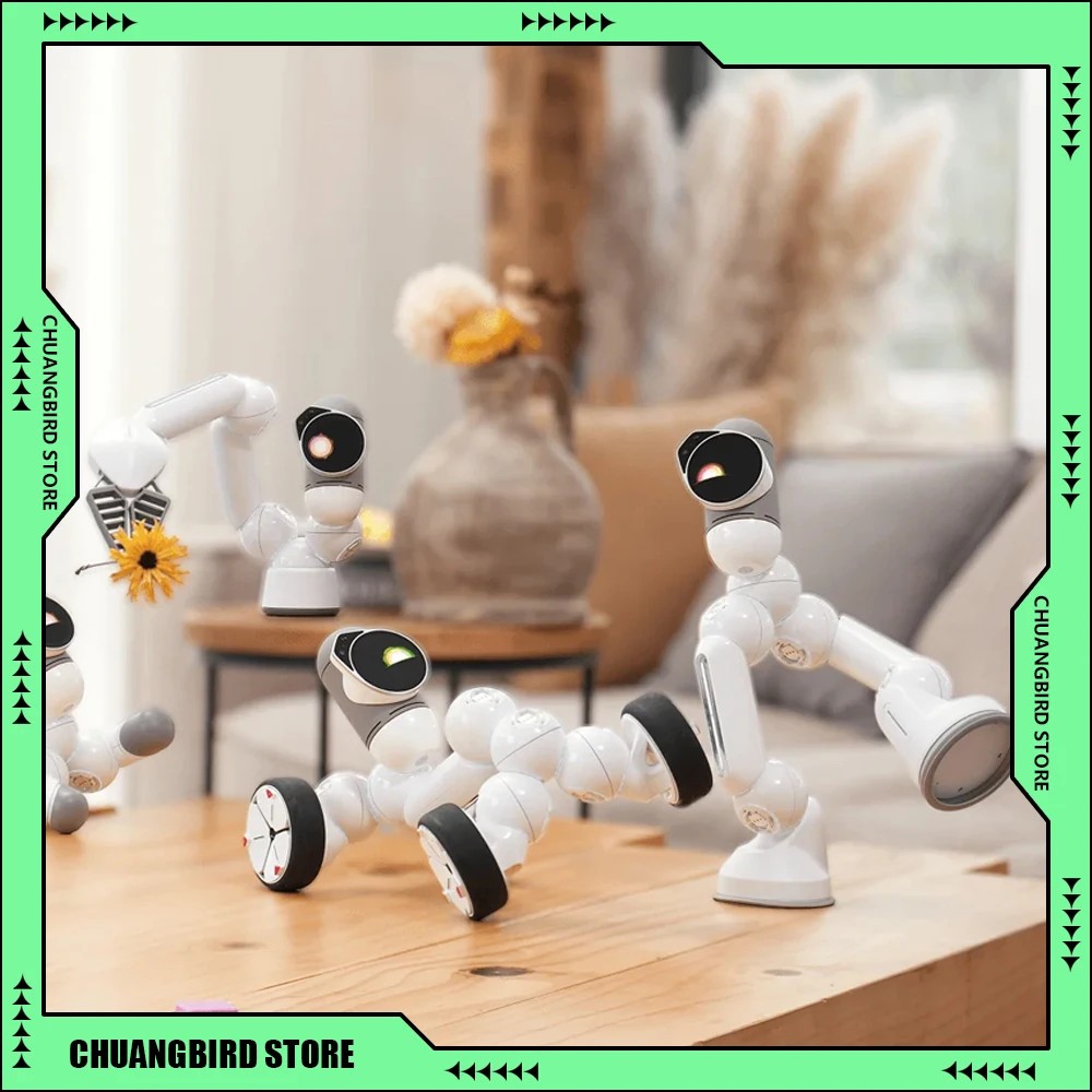 ClicBot Интеллектуальный робот Электронная программа AI Модульный робот для домашних животных Модульный робот-сращивание Игрушки Сопровождающие детские рождественские подарки