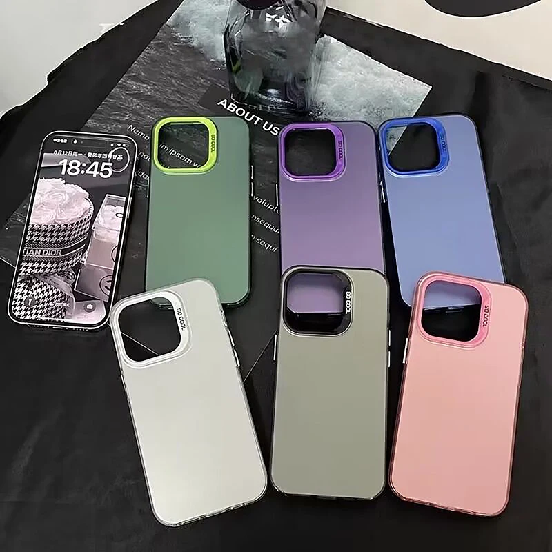 Фото Матовый серебристый чехол Monokuma Naegi Makoto для Apple iPhone 15 14 13 12 11 X XS XR 8 7 Plus Pro Max №5