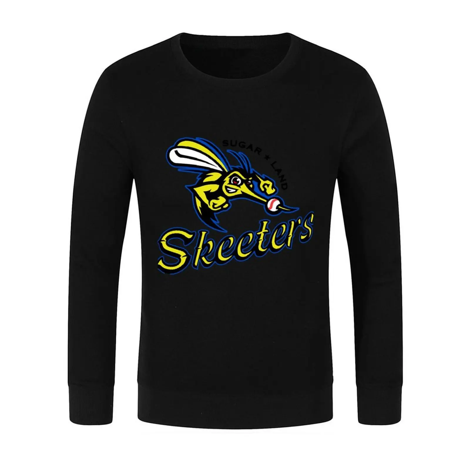 Фото Sugar Land Skeeters логотип пуловер аниме одежда мужская одежда мужская одежда мужское пальто мужская толстовка №2