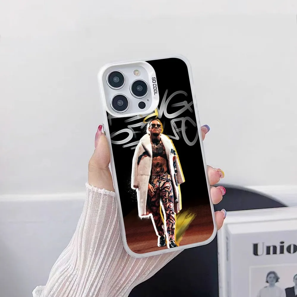 Фото Чехол для телефона Conor McGregor для iPhone 16, 15, 14, 13, 12, 11 Pro Max Plus, цветной противоударный серебряный чехол на заднюю панель №3